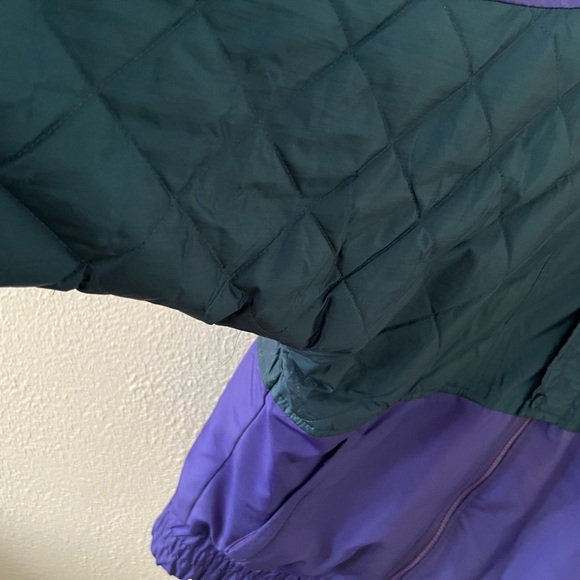 Vintage JOFF Performance 90s Windbreaker Jacket – Teal & Purple - Picture 8 of 14